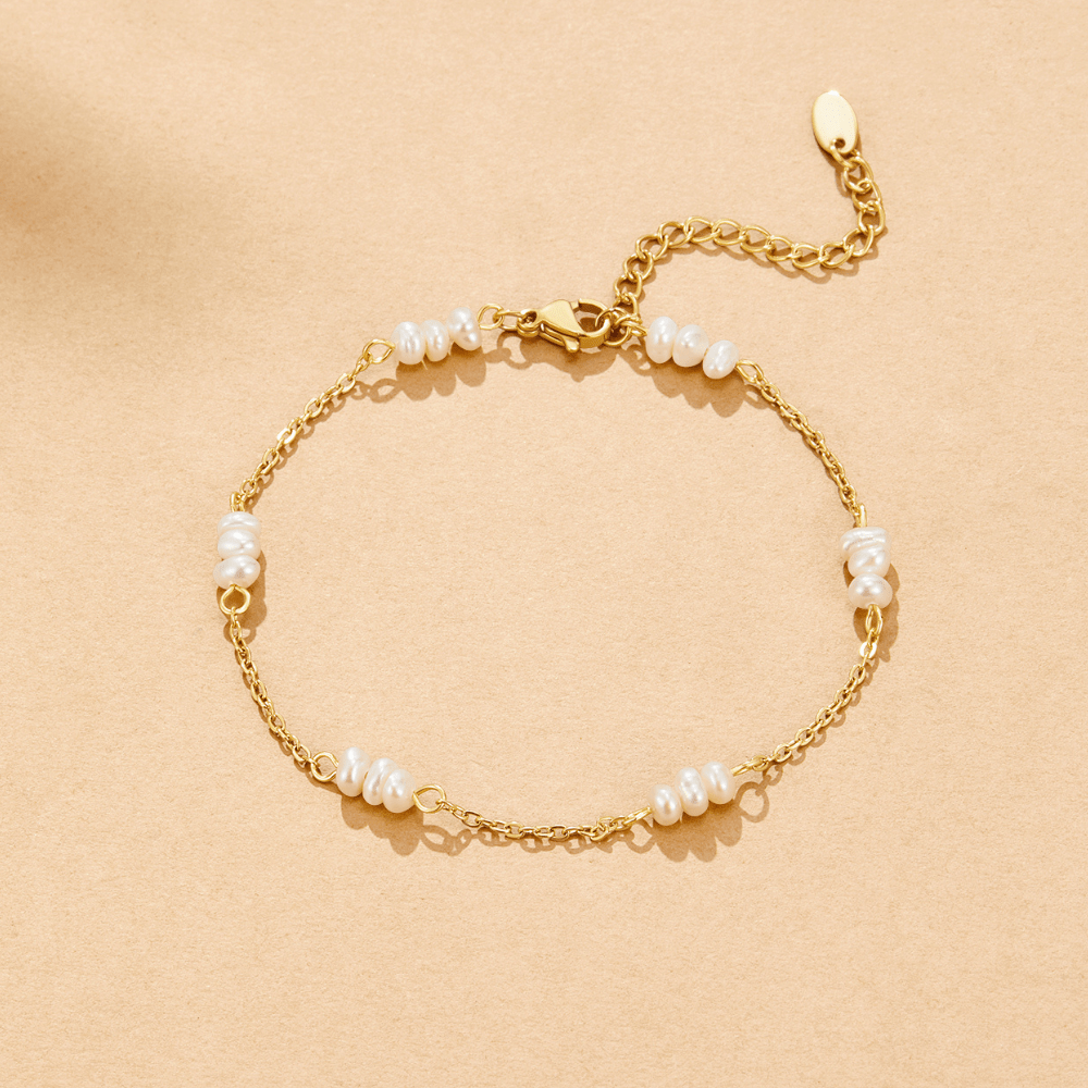 Alena Pearl Anklet